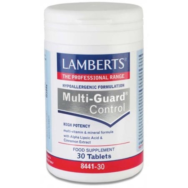 Lamberts Multi Guard Control Πολυβιταμίνη 30 Tablets
